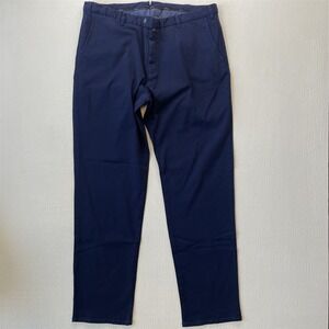 Rye 51 40x34 Dark Blue Flat Front Stretch Mens Chino Pants